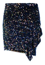 IRO sequin-embellished asymmetric miniskirt - Blu