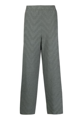 Isa Boulder wide-cut technical-jersey trousers - Grigio