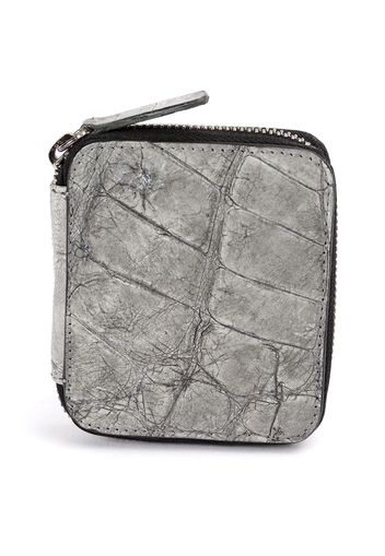 Isaac Sellam Experience Mini portafoglio con zip - Grigio