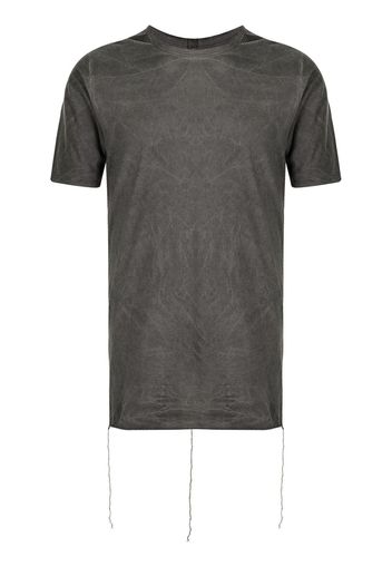 Isaac Sellam Experience tape-detail short-sleeved T-shirt - Grigio