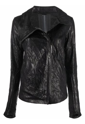 Isaac Sellam Experience prudent leather jacket - Nero