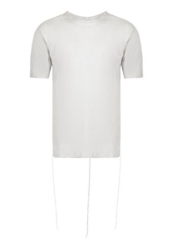 Isaac Sellam Experience tape-detail short-sleeved T-shirt - Grigio