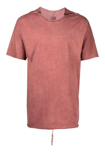 Isaac Sellam Experience T-shirt con effetto schiarito - Rosso