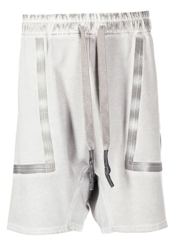 Isaac Sellam Experience cotton drawstring shorts - Grigio