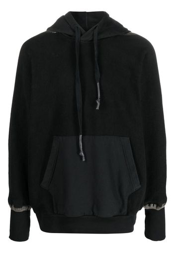 Isaac Sellam Experience textured-detail hoodie - Nero