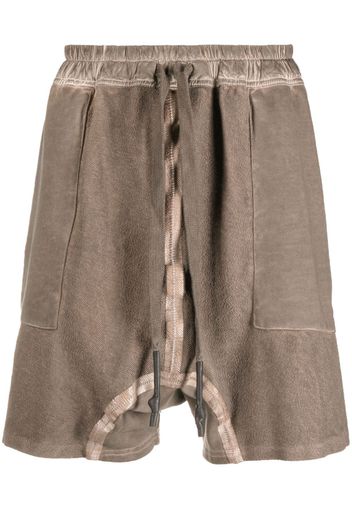 Isaac Sellam Experience strap-detail shorts - Marrone