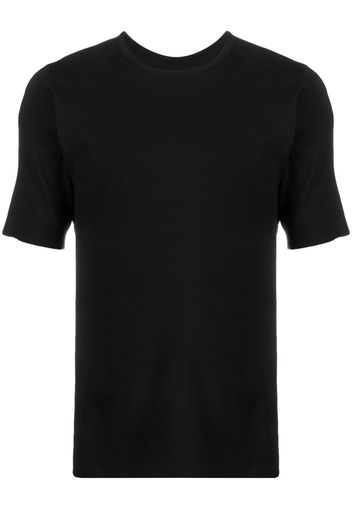 Isaac Sellam Experience logo-patch organic cotton T-shirt - Nero