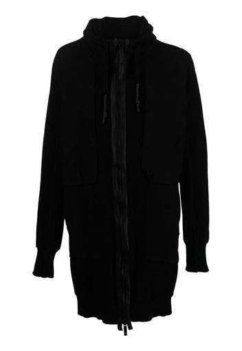 Isaac Sellam Experience terry-cloth hooded jacket - Nero