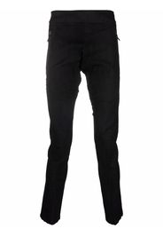 Isaac Sellam Experience slim-cut lambskin trousers - Nero