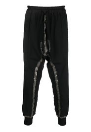 Isaac Sellam Experience organic-cotton track pants - Nero