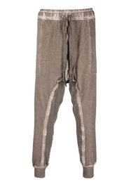 Isaac Sellam Experience drawstring cotton track pants - Marrone