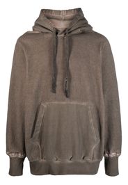Isaac Sellam Experience distressed-finish hoodie - Marrone