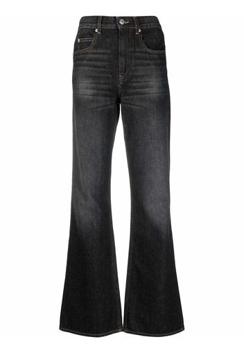 Isabel Marant Étoile flared-leg jeans - Nero