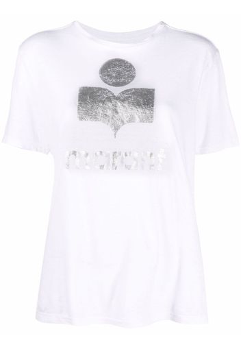 Isabel Marant Étoile casual logo t-shirt - Bianco