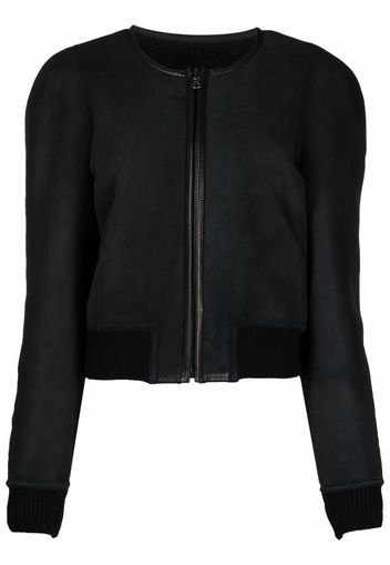 Isabel Marant Étoile Bomber senza colletto - Nero