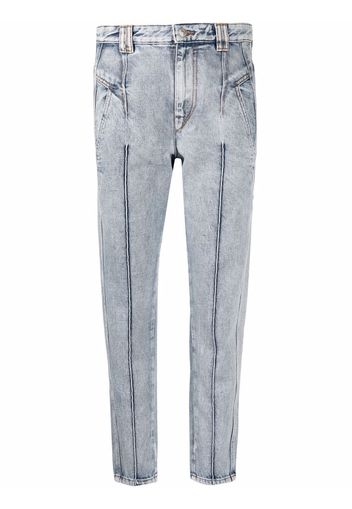 Isabel Marant Étoile Jeans con effetto vissuto - Blu