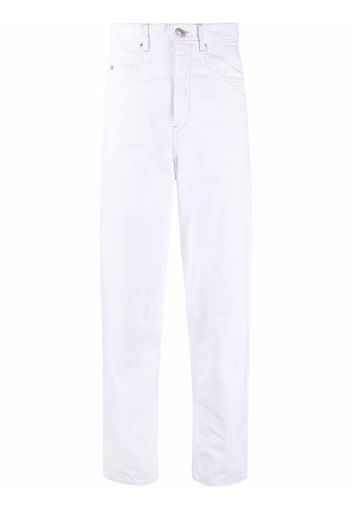 Isabel Marant Étoile straight-leg jeans - Bianco