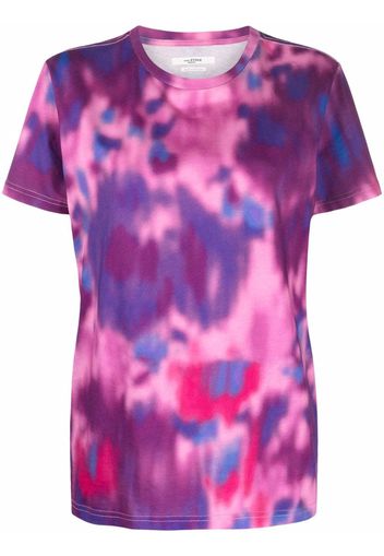 Isabel Marant Étoile tie-dye print short-sleeve T-shirt - Viola