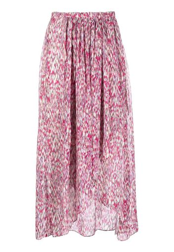 Isabel Marant Étoile asymmetric draped skirt - Rosa