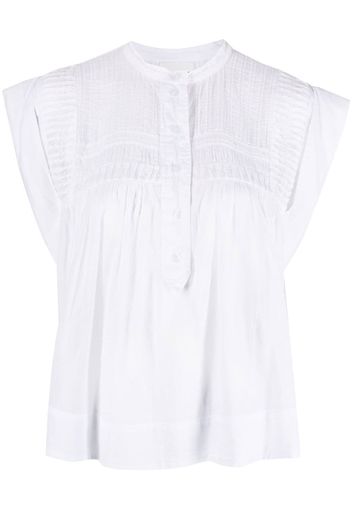 Isabel Marant Étoile Lapao pleated blouse - Bianco