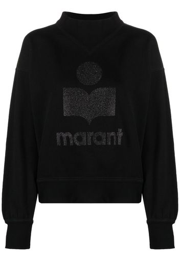 Isabel Marant Étoile Moby logo-print sweatshirt - Nero