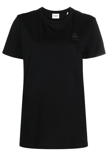 Isabel Marant Étoile logo-print short-sleeve T-shirt - Nero