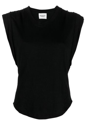 Isabel Marant Étoile crew-neck sleeveless T-shirt - Nero