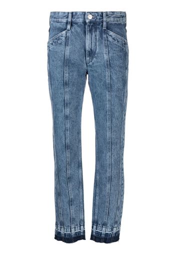 Isabel Marant Étoile low-rise slim-cut jeans - Blu