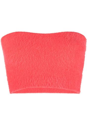 Isabel Marant Étoile knitted bandeau crop top - Rosa