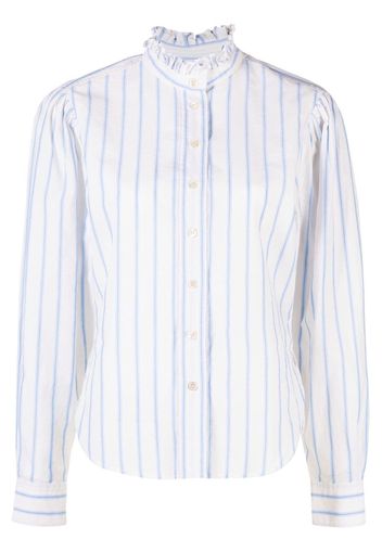 Isabel Marant Étoile Camicia a righe Jancis - Bianco