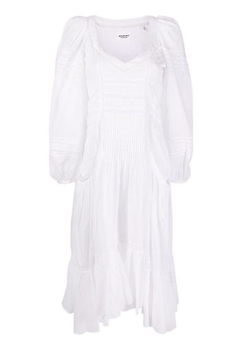 Isabel Marant Étoile Melia tiered dress - Bianco