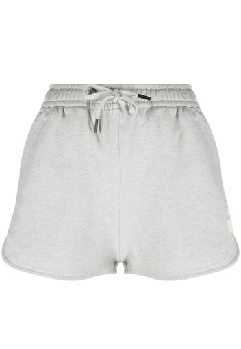 Isabel Marant Étoile jersey-knit cotton mini shorts - Blu