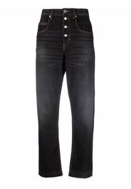 Isabel Marant Étoile high-rise tapered jeans - Nero