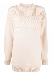 Isabel Marant Étoile ribbed detail jumper - Toni neutri