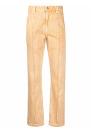 Isabel Marant Étoile Tuackom straight-leg jeans - Arancione