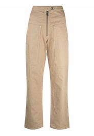 Isabel Marant Étoile Phil straight-leg trousers - Toni neutri