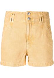 Isabel Marant Étoile Tihiana high-waist shorts - Giallo