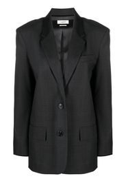 Isabel Marant Étoile Onilind checked blazer - Grigio