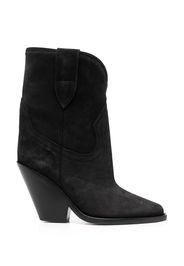 Isabel Marant Étoile pointed-toe suede boots - Nero