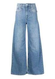 Isabel Marant Étoile wide-leg denim jeans - Blu