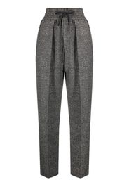 Isabel Marant Étoile Miroki drawstring tapered trousers - Grigio