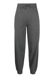 ISABEL MARANT ÉTOILE tapered drawstring track pants - Grigio