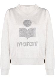 Isabel Marant Étoile logo-print jumper - Toni neutri