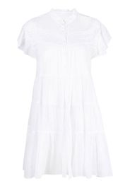 Isabel Marant Étoile Lanikaye tiered cotton minidress - Bianco