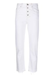 Isabel Marant Étoile cropped straight-leg jeans - Bianco