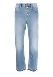 Isabel Marant Étoile Belden cropped denim jeans - Blu