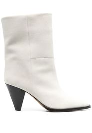 Isabel Marant Étoile suede 80mm ankle boots - Toni neutri