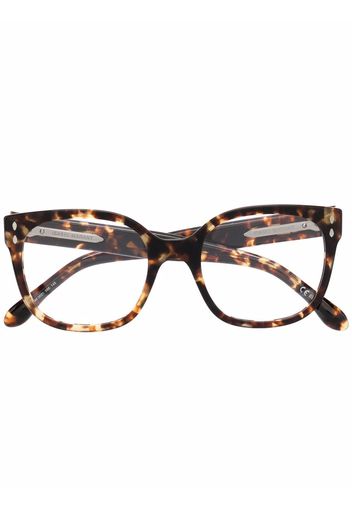 Isabel Marant Eyewear Occhiali cat-eye tartarugati - Marrone