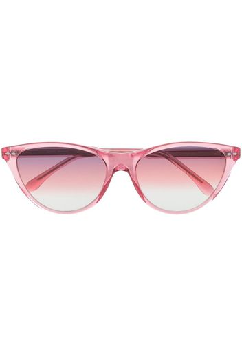 Isabel Marant Eyewear cat-eye logo sunglasses - Rosa