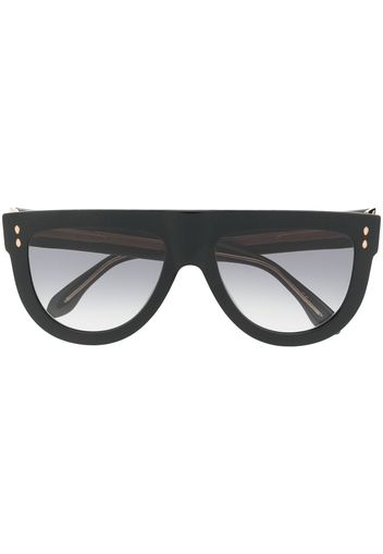 Isabel Marant Eyewear Occhiali da sole tondi - Nero